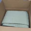 HORIMOTE HOME Quilt Queen Size Aqua Blue, Lightweight Quilt for Summer Ultra-Soft Microfiber Modern Style Quilted Clouds Pattern Bedspread Quit Set 3 Pieces (Full/Queen(90" x 96"))