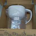 Brita Large Water Filter Pitcher for Tap and Drinking Water, Includes 1 Standard Filter, BPA-Free, Lasts Two Months, 10-Cup Capacity, Bright White