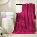 Marvione Bath Towels Set 6 Piece, 100% Turkish Cotton Luxury Towels, 27 x 54 inches