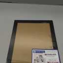 Hongkee 8x10 Picture Frame, Made of Real Glass and Wooden Frame, Horizontal and Vertical Display for Wall or Tabletop (Black, 1 Pack)