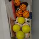Valentines Day Sports Gifts Cards for Kids Classroom,20 Pack Foam Sport Ball Toys with Class Exchange Cards for Boys Girls,Valentine Goodie Bag Stuffers School Party Favors Prizes Treats for Toddlers