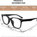 Blue Light Blocking Reading Glasses for Men & Women Anti-Reflective Computer & Book Readers