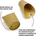 CAMKYDE 50 Pcs French Fries Holder, 16oz Disposable Paper French Fry Cups Charcuterie Cups for all Occasions (16oz)