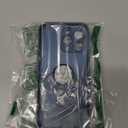 Magnetic Series Design for iPhone 15 Pro Max Case,[Compatible with MagSafe][Military Drop&Full Camera Lens Protector] Large Window Logo View Dust-Proof Matte Shockproof Cover,Blue