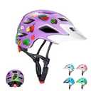 Kids Helmet, SIFVO Kids Bike Helmet Boys and Girls Bike Helmet with Cool Visor Helmet for Kids 5-14, Kids Bike Helmets Youth Bike Helmet Adjustable & Lightweight 50-57cm