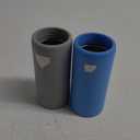 3 in 1 Insulated Can Cooler - 15+ Colors - Universal Size for 12 oz Cans, Slim Cans, and Bottles
 2pcs