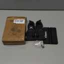 Edge Kitchen Knife Sharpener  Pull-Through Manual Sharpener with Spring Arms  Tungsten Carbide, Self-Adjusting Angle, Fast Edge Repair for Kitchen, Outdoor, and EDC Knives (Black)