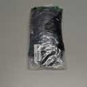 GOKATOSAU Women's Halter Deep V Neck Flowy Chiffon Bow Tie Backless Summer Mini Dress, Size S