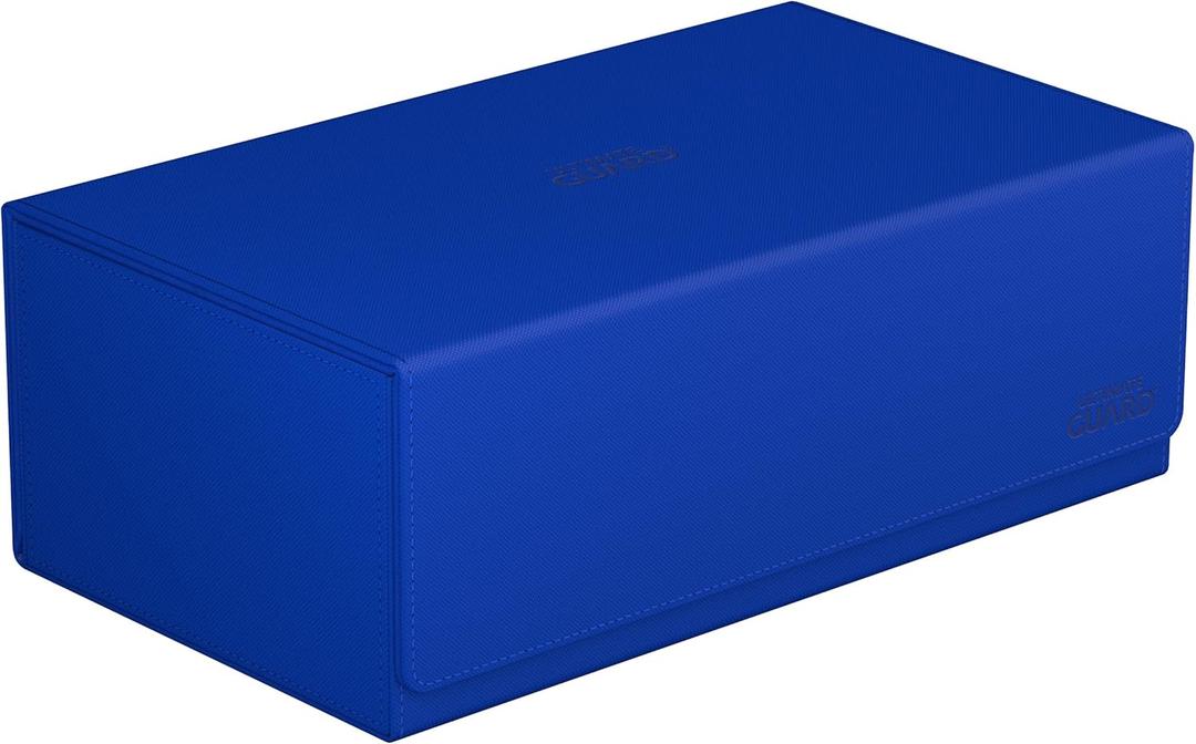 Ultimate Guard Arkhive 800+, Deck Case for 800 Double-Sleeved TCG Cards, Blue, Compatible with Boulders, Magnetic Closure & Microfiber Inner Lining