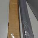 LazBlinds Cordless Zebra Blinds for Windows - Dual Layer Light Filtering & Blackout Roller Shades, Free-Stop Lift System, No Drill Easy Install, Day & Night Privacy with Valance, 23" W X 64" H, Grey