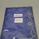 Hafangry Hanukkah Table Cloth Hebrew Jewish Chanukah Menorah Party Decoration Star of David Decor Kitchen Dining Room Home Table Cover-60×84inch