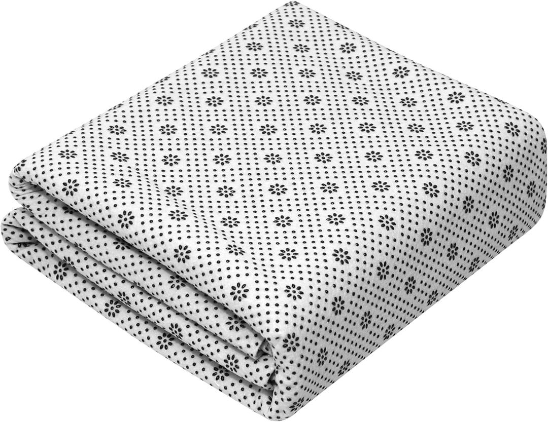 Rug Backing Non Slip for Tufting Cloth Carpet Cushion(White,6x4ft)