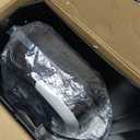 Bonsaii Paper Shredder for Home Use, 3.4 Gal Wastebasket, 6 Sheet Crosscut Paper Credit Cards, Staples, and Clips Shredder for Home Office Use, Portable Handle Design (C237-B New Version)