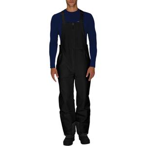 Arctix Mens Essential Insulated Bib OverallsSnow Bibs (Medium/34" Inseam, Black)