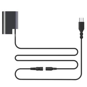 USB-C PD to DMW-DCC12 Dummy Battery Power Adapter for Panasonic Lumix GH5 GH5S GH5M GH4 GH3 G9 DMW-BLF19 Replacement for Continuous Video Recording, Live Streaming & Time-Lapse