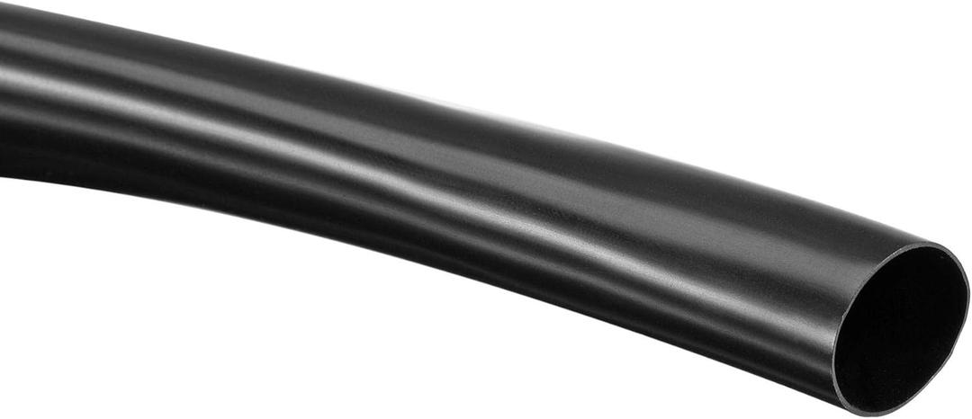 uxcell Black PVC Tube Wire Harness Tubing, 18mm ID 10ft Sleeve for Wire Sheathing Wire Protection