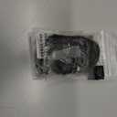 2 x 2 Pack Crossbody & Neck Phone Strap, Customizable Neck Strap with 0.5mm Removable Phone Tab, Hands-Free Holder for Phones, Earphones, Badges & Keys (Black+Black)