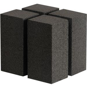 4 Pack Grill Cleaner Brick for Outdoor&Restaurant. Heavy Duty Grill Cleaning Brick. Pumice Stone Cleaner Tool Grill Brick for Cleaning Flat Top Grills Griddles Effectively Without Harsh Chemicals