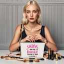 2 x Sister Trip 2026 Sister On The Loose Sisters Trip 2026 Weekend Sister Vacation Makeup Bag Girl Trip Travel Cosmetic Case Zipper Pouch Sisters Vacay Gift Road Trip