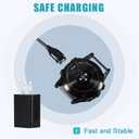 Charger for Garmin Fenix Smart Watch, Adapter for Garmin Fenix 7 7S 7X 6S 6 6X 5S 5 5X