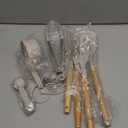 Umite Chef Kitchen Cooking Utensils Set, 33 pcs Non-Stick Silicone Cooking Kitchen Utensils Spatula Set with Holder, Wooden Handle Silicone Kitchen Gadgets Utensil Set (Khaki)