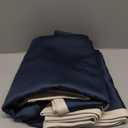 SimpleHome 100% Blackout Curtains for Bedroom,Thermal Insulated Grommet Window Drapes Room Darkening Cream Curtains for Living Room with Black Back,52 x 84 Inch,2 Panels