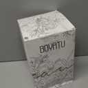 BOYATU Travel Makeup Bags Cosmetic Organizer Bag: Quilted Make up Bag Set of 3 - PU Leather Toiletry Bags for Women - Portable Makeup Organizer with Compartments & Handle & Divider(14 Brown)