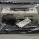 MAKEASY Coil Spiral Binding Machine 4:1 pitch - Manual Hole Punch - Electric Coil Inserter - Adjustable Side Margin - for Letter Size/A4/A5, Comes with 1 Box 5/16'' Plastic Coil Binding Spines & Plier