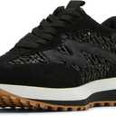 Steve Madden Womens Campo (5.5, Black/Beige)