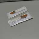 2 x LDFAS Compatible for Samsung Galaxy Watch 7/6 Classic 47mm 43mm/5 Pro 45mm Bands, 20mm No Gaps Silicone Hybrid Leather Watch Strap Compatible for Samsung Galaxy Watch 6/5/4 40mm/44mm Band