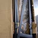 Amazon Basics Metal Bed Frame(Box Spring Required), 9-Leg Base for Box Spring and Mattress, King, Tool-Free Easy Assembly, Black