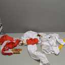 GFTYBCST Zombies Costume for Girls, Halloween Cosplay Outfit with Accessories for Kids (White, 11-12 Years)