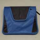 Five Star Zipper Binder, 1-1/2 Inch 3-Ring Binder with Round Rings, 3-Pocket Expanding File, 500 Sheet Capacity, Blue (72202)