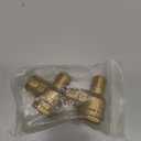 uxcell Air Compressor Check Valve 90 Degree Male Threaded Brass Connector PT3/8 x M14x1.5 2Pcs