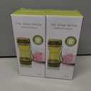 2 x Pets Water Bottle with Food Container,Travel Puppy Water Bowl,Portable Pet,Dispenser,Dog Stuff Accessories Items,Cat Walking and Hiking Dog Gift,with 1DogPoop Bags;1 Pet Toys 3PCS