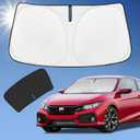 for Honda Civic 2016-2021 Sun Shade Sunshade Windshield Cover