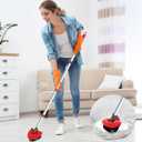 Small 2 Pack Scrub Brush Head ONLY for O Cedar RinseClean 2-Tank Spin Mop, Replacement Head Scrubber Brush,NOT for EasyWring 1-Tank System