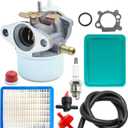 11A-426A711 Carburetor Tune up Kit Replacement for Troy-Bilt 11A-436A711 12AV5560711 12AE449D011 12A-446A711 12AV566M066 12A-466N063 12A-566N063 24A-070F766 Lawn Mower