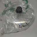 Enviro Borosilicate Domed Lid 20 cm, Glass, White