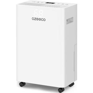 34 Pint/Day Dehumidifier for Basement up to 2500 Sq.Ft, Quiet 35dB
Dehumidifier for Home, Bedroom, Bathroom, RV - Intelligent Humidity Control, 3 Modes, 24H Timer, 0.45 Gal Water Tank