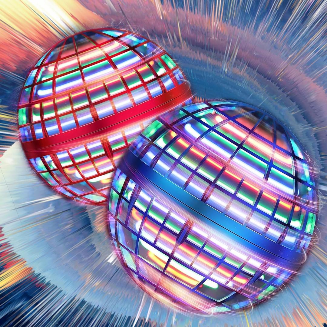 2025 Flying Orb Ball - Hover Drone Boomerang Ball for Kids & Adults, Fun Indoor/Outdoor Flying Experience for Gifts,Christmas Surprises for Boys and Girls