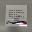 FALSCARA Clear Band False Eyelashes, Lash Extension Kit, Feathery & Wispy, Natural Volume, 8mm-10mm-12mm, Includes Bond & Seal, Precision Applicator & 36 Lash Clusters