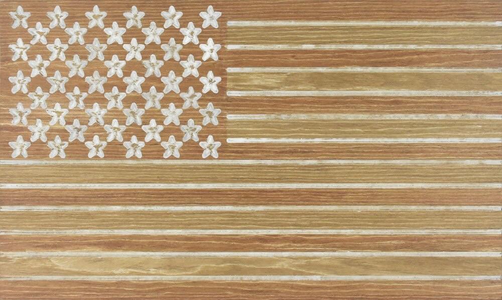 American Flag Wall Art 15,5x26