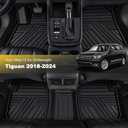 TTX LIGHTING Rubber Floor Mats for VW Volkswagen Tiguan 2018-2024
