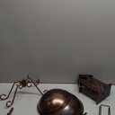 HONGLAND Bird Bath for Outside, 37" Antique Brass Metal Bird Bath Outdoors with Solar Lights, 4-in-1 Rust-Resistant Bird Feeder and House Combo, Detachable Flower Pots for Garden Yard Patio Decor (Brown)