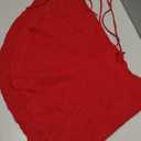 Mr. Pen - Small Christmas Tree Skirt, 24", Red Knitted Christmas Skirt Tree
