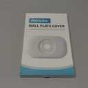 Compatible with Google Nest Thermostat 1st/2nd/3rd Wall Plate Cover - Petrichor Nest Thermostat Trim Kit, Made for Google Nest Thermostat 1st/2nd/3rd, Cover Imperfections Easy to Install - Snow (White)