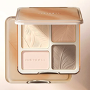 JUDYDOLL Highlight & Contour Palette, All-in-One Matte Highlighter Contour Compact, Blendable Face Makeup for Beginners (#05)