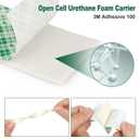 3 x Round Double Sided Adhesive Dia. 1" 40PCSStrong Adhesive Foam Pads, Made with 3M 4026 Foam, White Sticky Mounting Dots for Walls, Car, Home, Round, 0.06" Thick