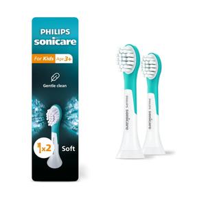 4 Pack Philips Sonicare for Kids - Genuine Replacement Electric Toothbrush Heads, Compact Size, for Kids Aged 3+, 8 Pack, HX6032/94
